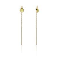 Orecchini Unoaerre Donna in Oro Peridoto 415FFO9000200   4089 - 415FFO9000200   4089